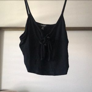 Tie up crop top